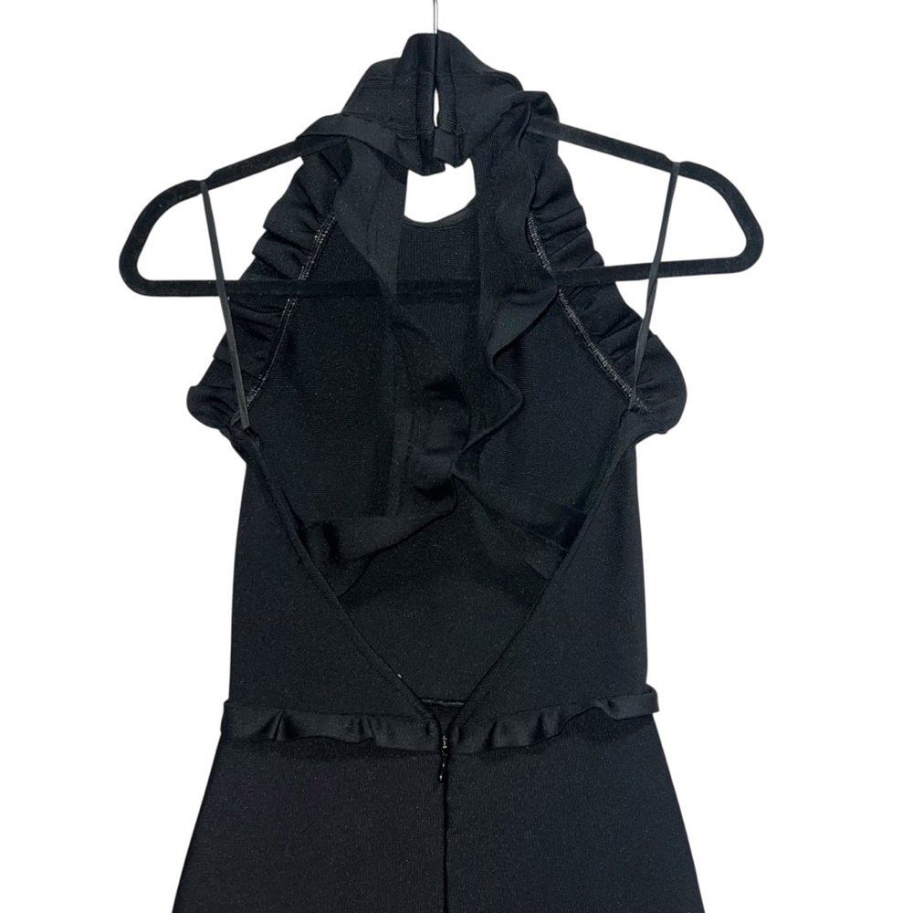 NEW NWT Elliatt Theatrical Gown In Black Ruffles - Picture 9 of 15